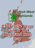 West Highland Line Map